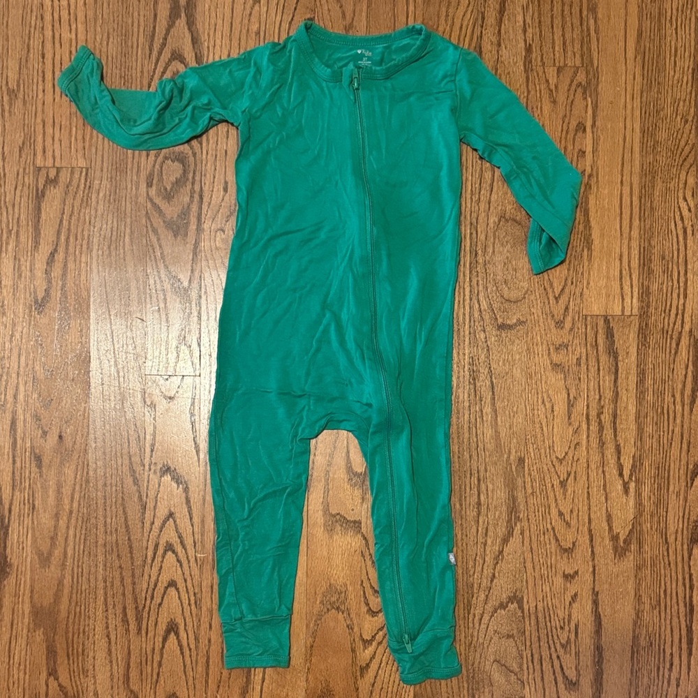 Kyte Baby Green Romper 3T